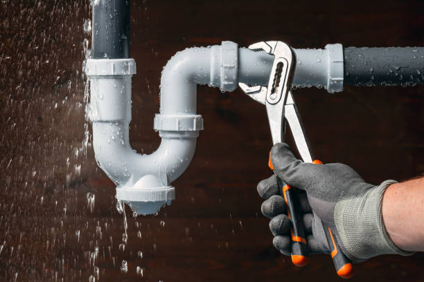 Professional Sewer Line Repair technician working in Hubertus, WI